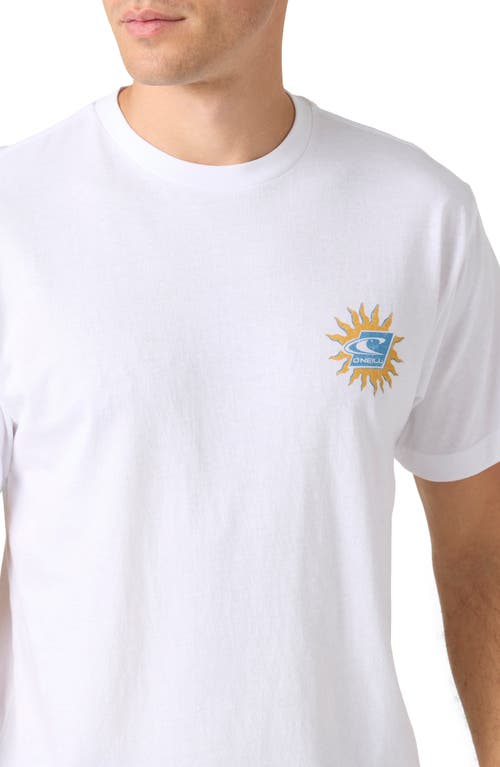 O'neill Obscure Graphic T-shirt In White