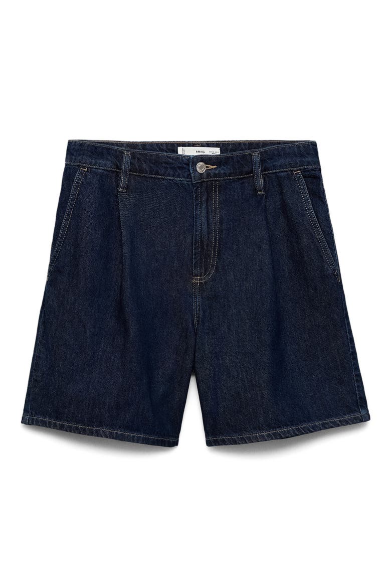 Dart Bermuda Denim Shorts, Alternate, color, OPEN BLUE