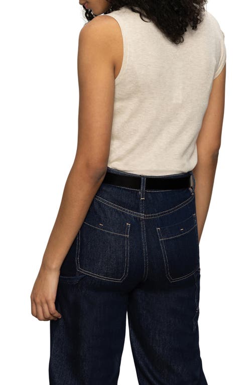 Sanctuary Asymmetric Twist Top In Neutral