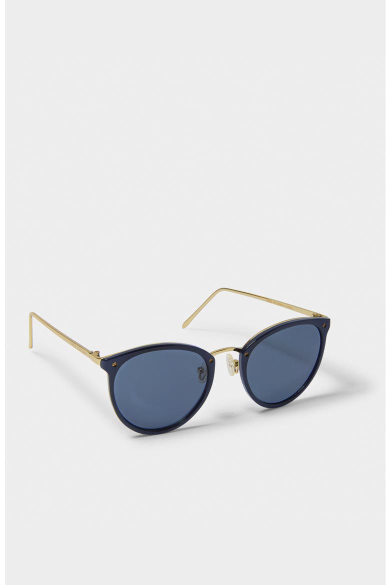 Santorini Sunglasses, Alternate, color, Navy