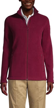 Lands' End Full-Zip Mid-Weight Fleece Jacket