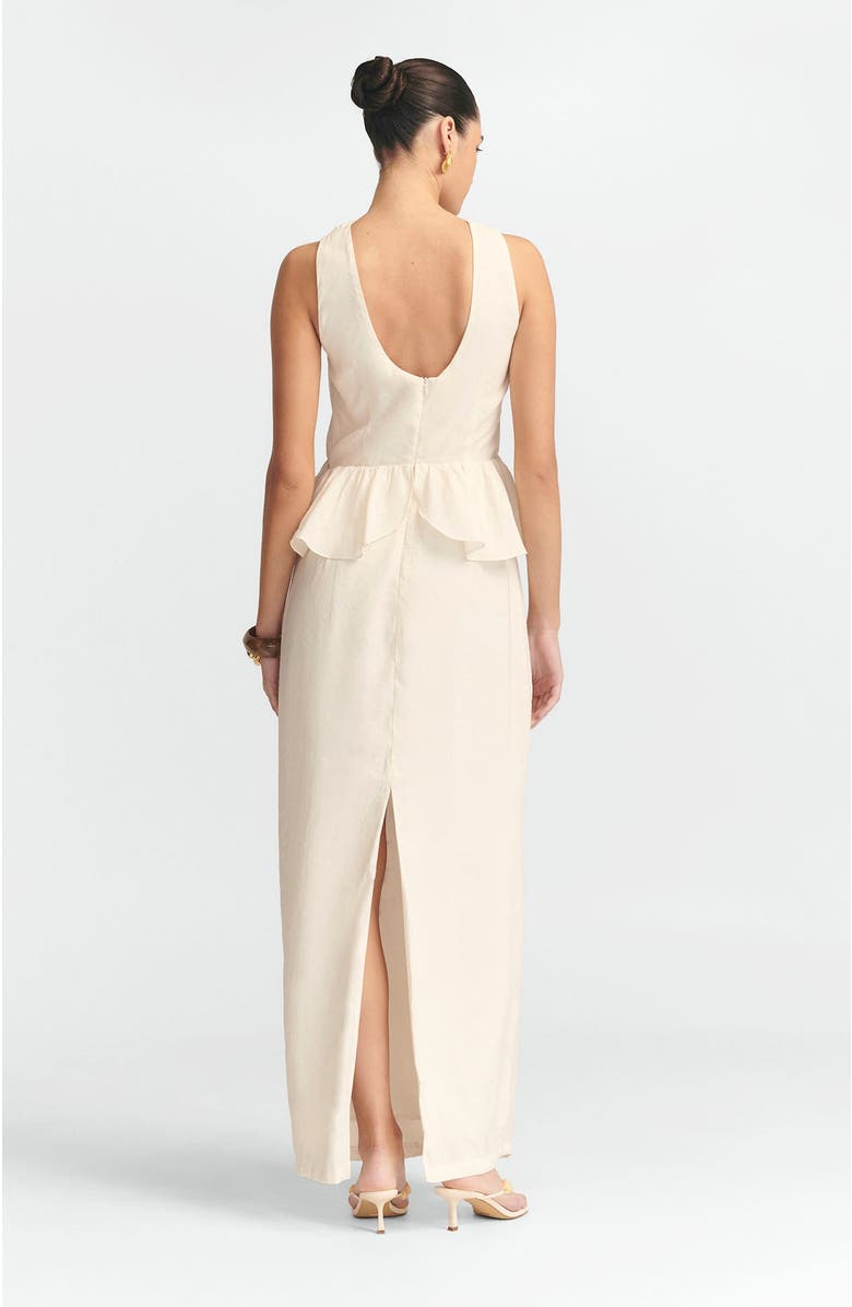 ST MRLO Aloe Maxi Dress, Alternate, color, Cream
