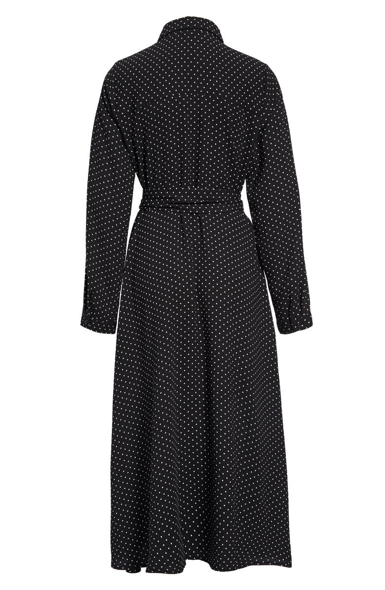 Halogen<sup>®</sup> Long Sleeve Midi Shirtdress, Alternate, color,