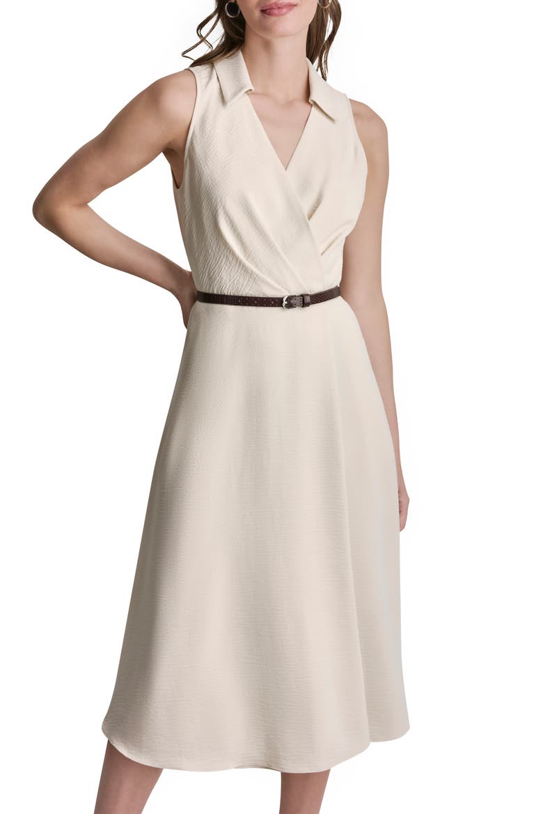 Sleeveless Shirtdress, Alternate, color, PAPYRUS