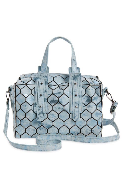 Patrizia Luca Chevron Geo Duffle Satchel