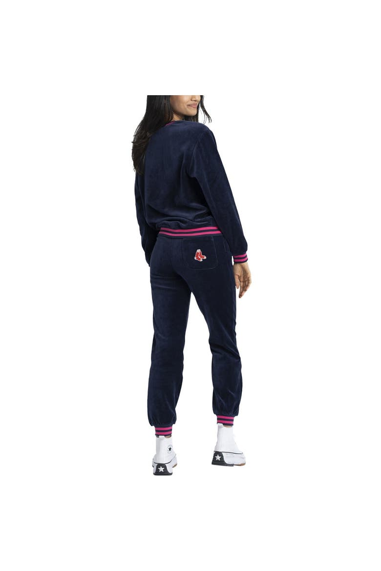 Womens Lusso  Navy Boston Red Sox Neely Naveen Set, Alternate, color, Navy
