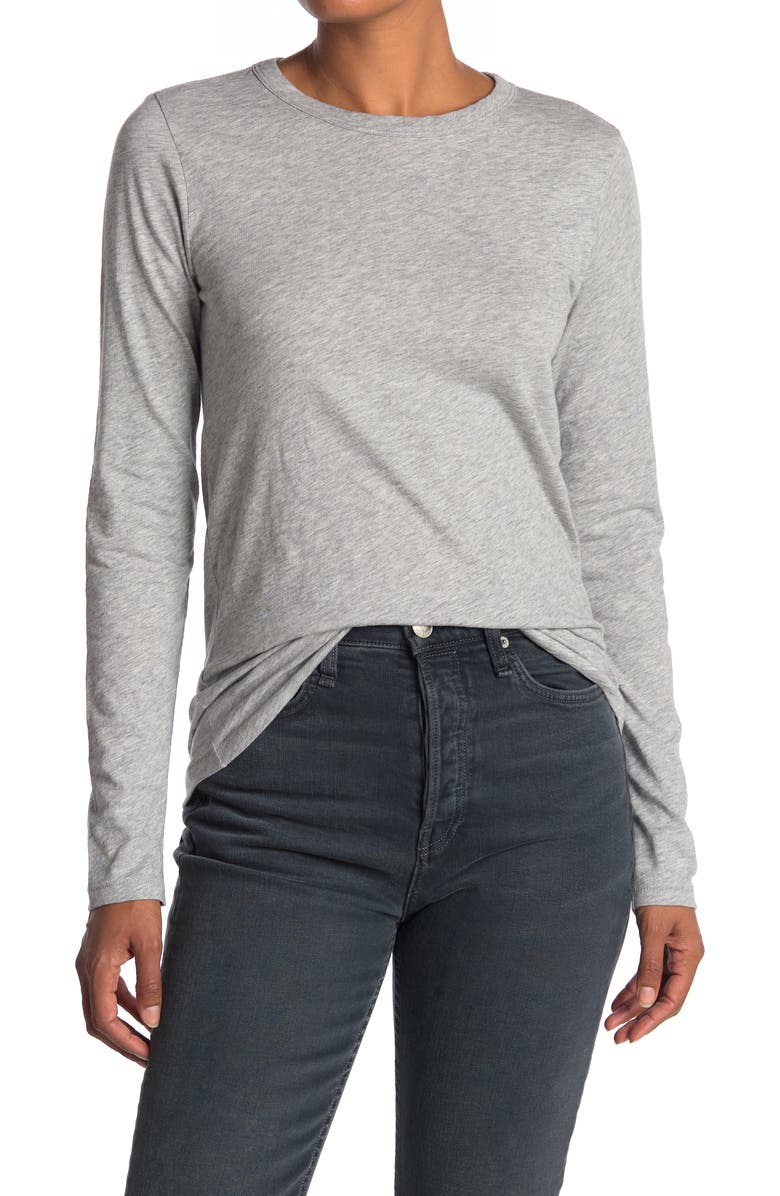 rag & bone The Slub Long Sleeve Cotton T-Shirt, Main, color,