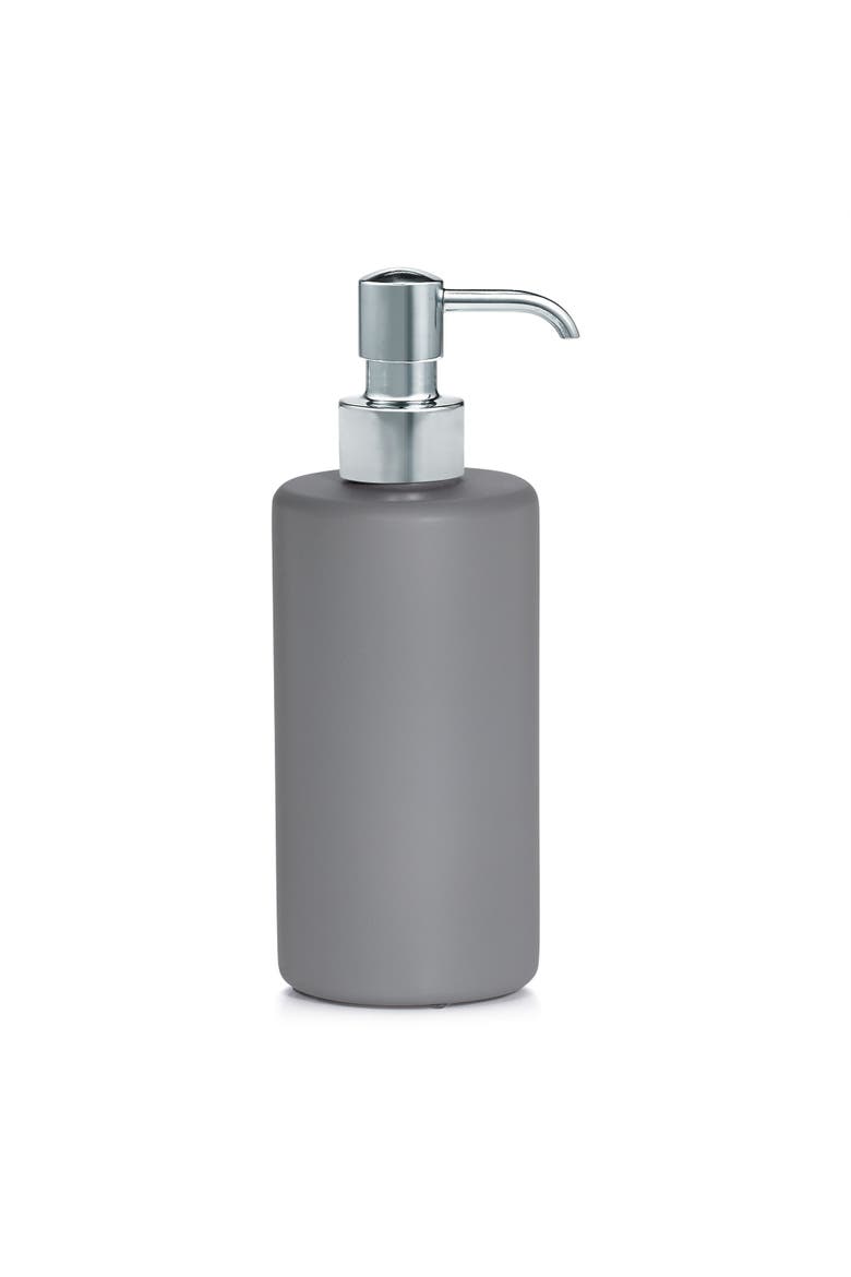 Domus Smoke Matte Pump Dispenser, Main, color, GREY