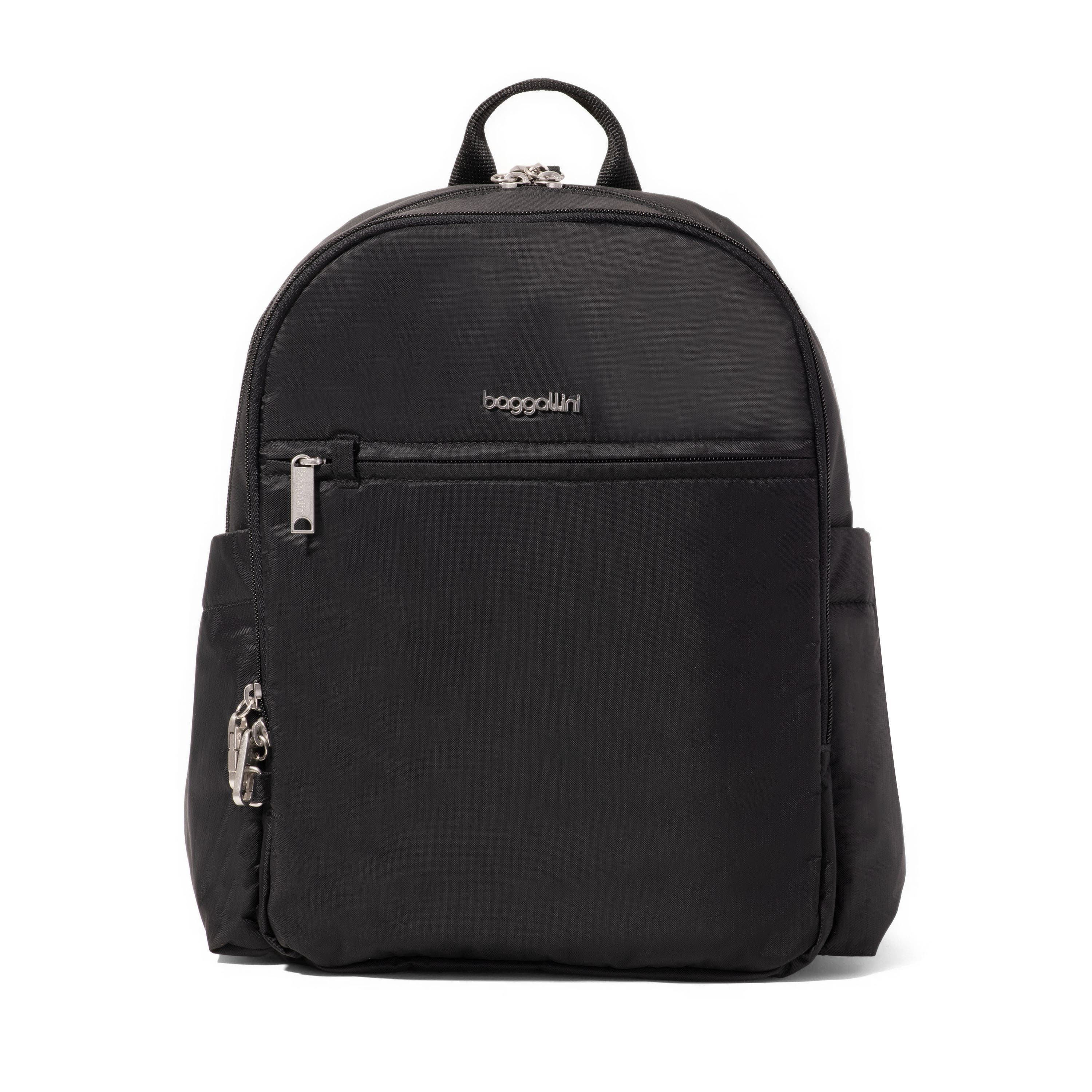 BAGGALLINI Securtex<sup>®</sup> Anti-Theft Getaway Backpack, Main, color, Black
