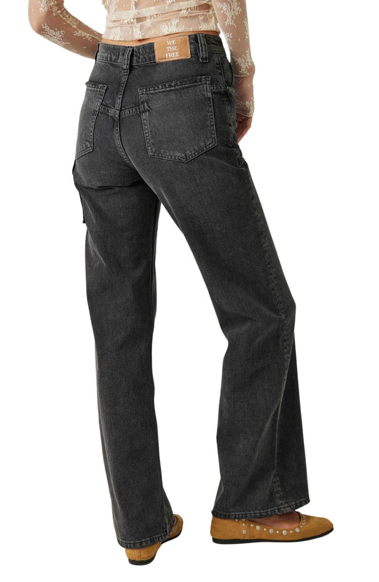 Free People Tinsley Baggy High Rise Jeans, Alternate, color, 