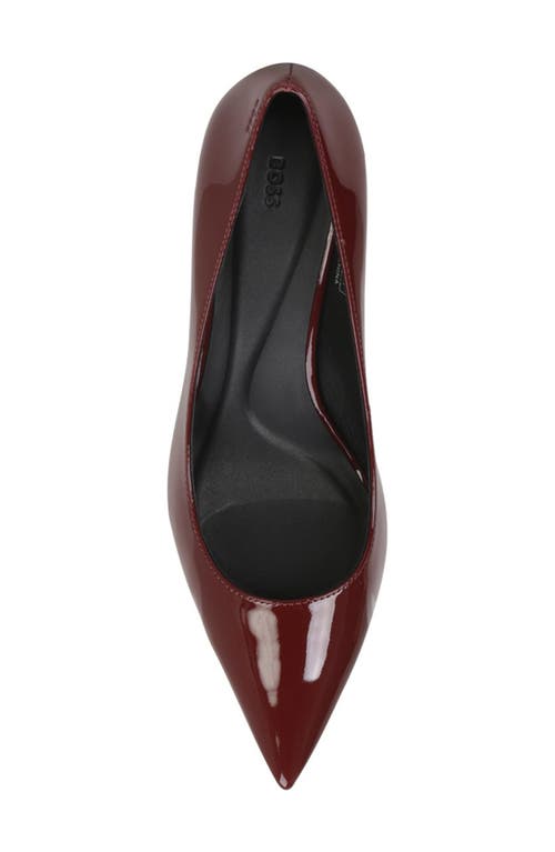 Hugo Boss Boss Gracey Pointed Toe Pump In Red