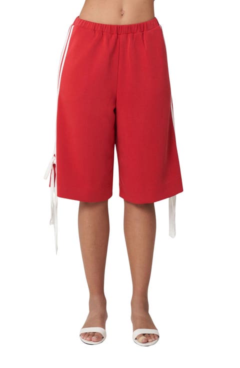 Side Stripe Longline Shorts