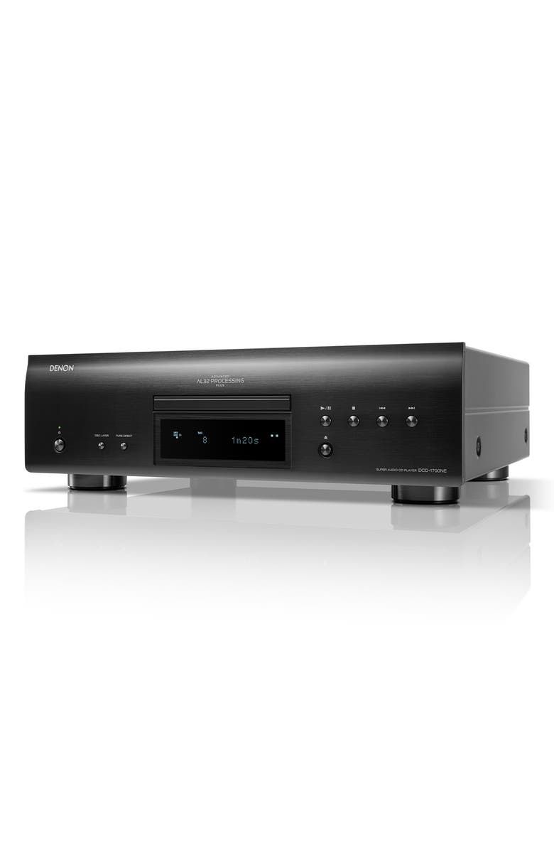 Denon DCD-1700NE CD/SACD Player with Advanced AL32 Processing Plus, Alternate, color, Black