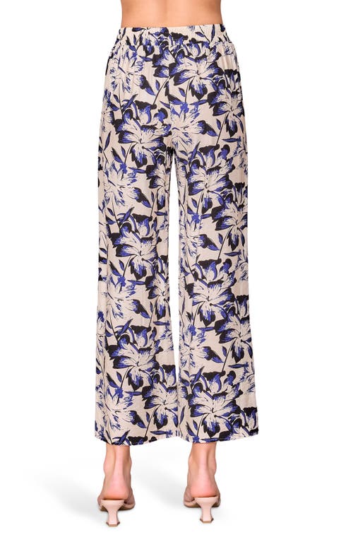 Melloday Floral Print Ankle Pants