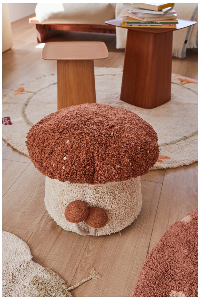 Boletus Pouf, Alternate, color, TOFFEE NATURAL