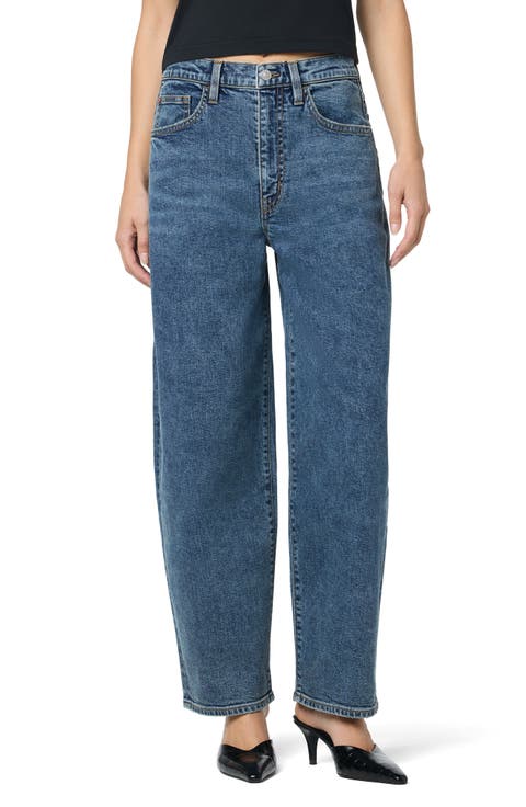 High Waist Barrel Leg Jeans (Tucker)