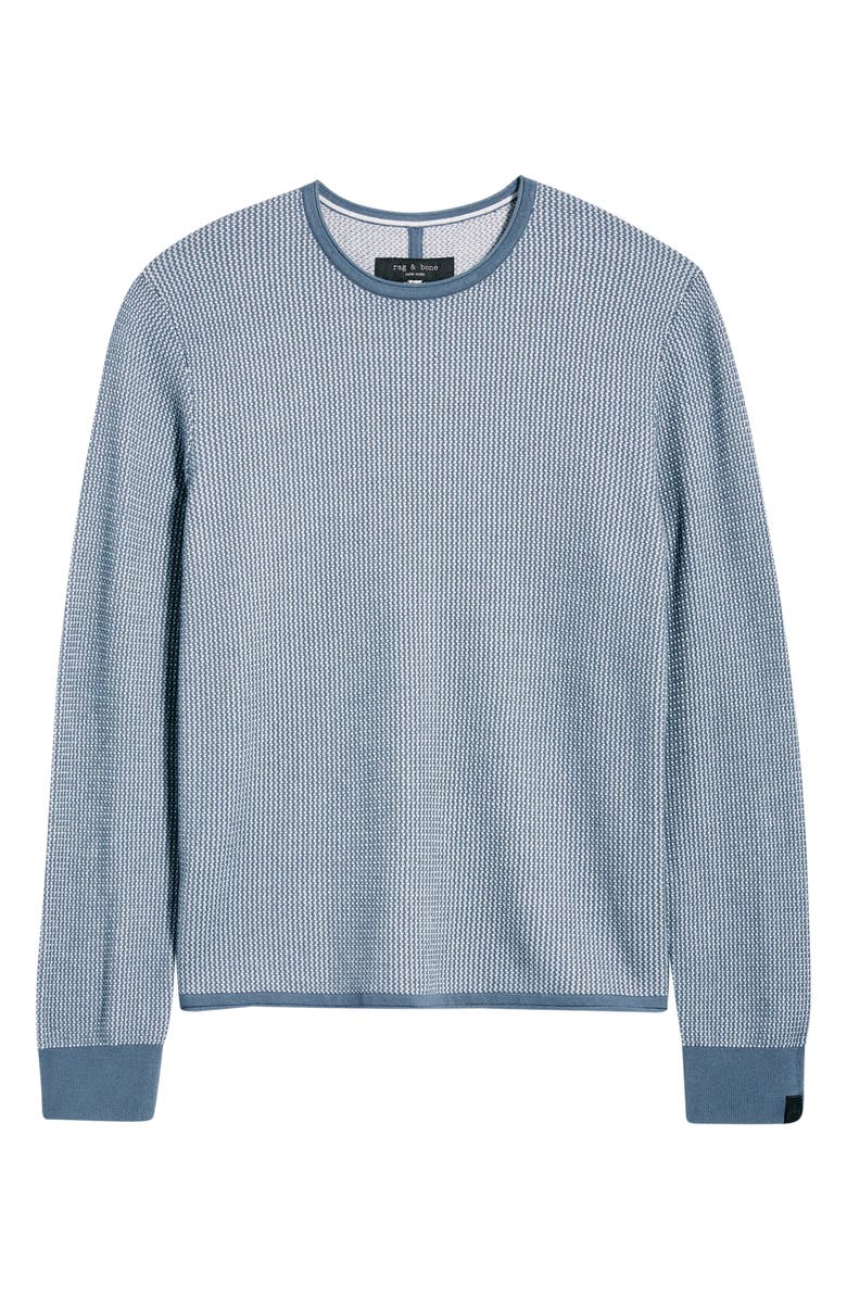 rag & bone Gregory Crewneck Sweater, Alternate, color, Blue