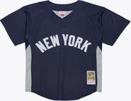 Mitchell & Ness Men's Mitchell & Ness CC Sabathia Navy New York Yankees 2009 Authentic Batting Practice Jersey