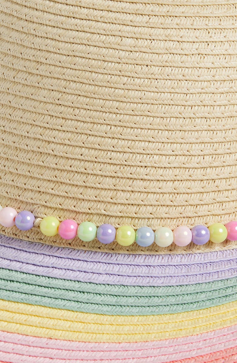 Capelli New York Kids' Stripe Floppy Sun Hat, Alternate, color, 