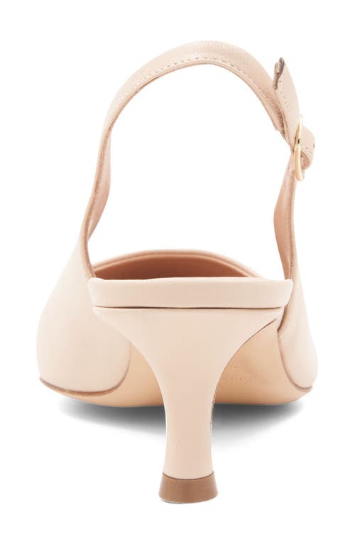Bruno Magli Palerma Pointed Toe Slingback Pump In Sand