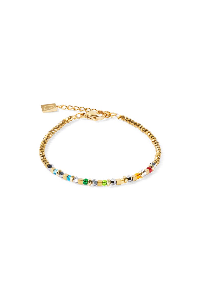 Golden Whisper Rainbow  Bracelet, Main, color, Rainbow
