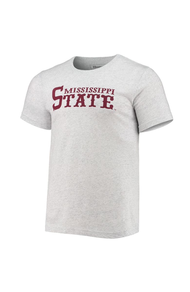 HOMEFIELD Men's Homefield White Mississippi State Bulldogs Vintage Baseball T-Shirt, Alternate, color, 
