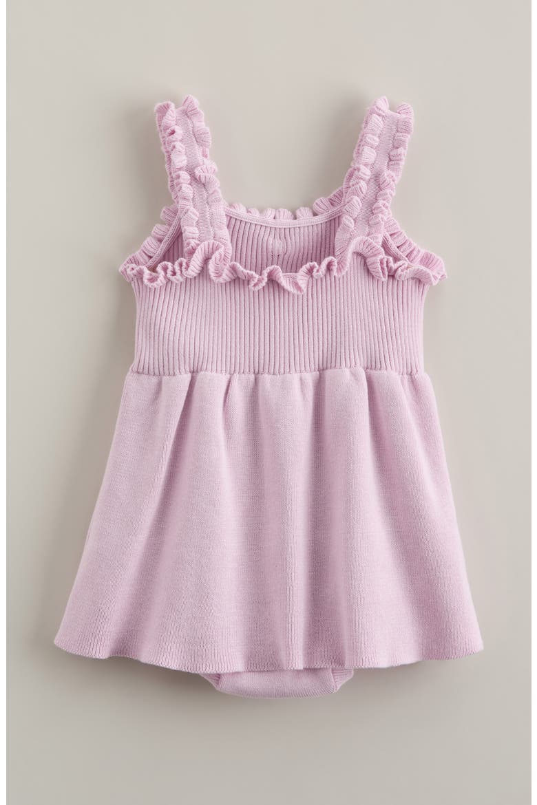 Ruffle Accent Skirted Sweater Bodysuit, Alternate, color, PINK WINDSOME