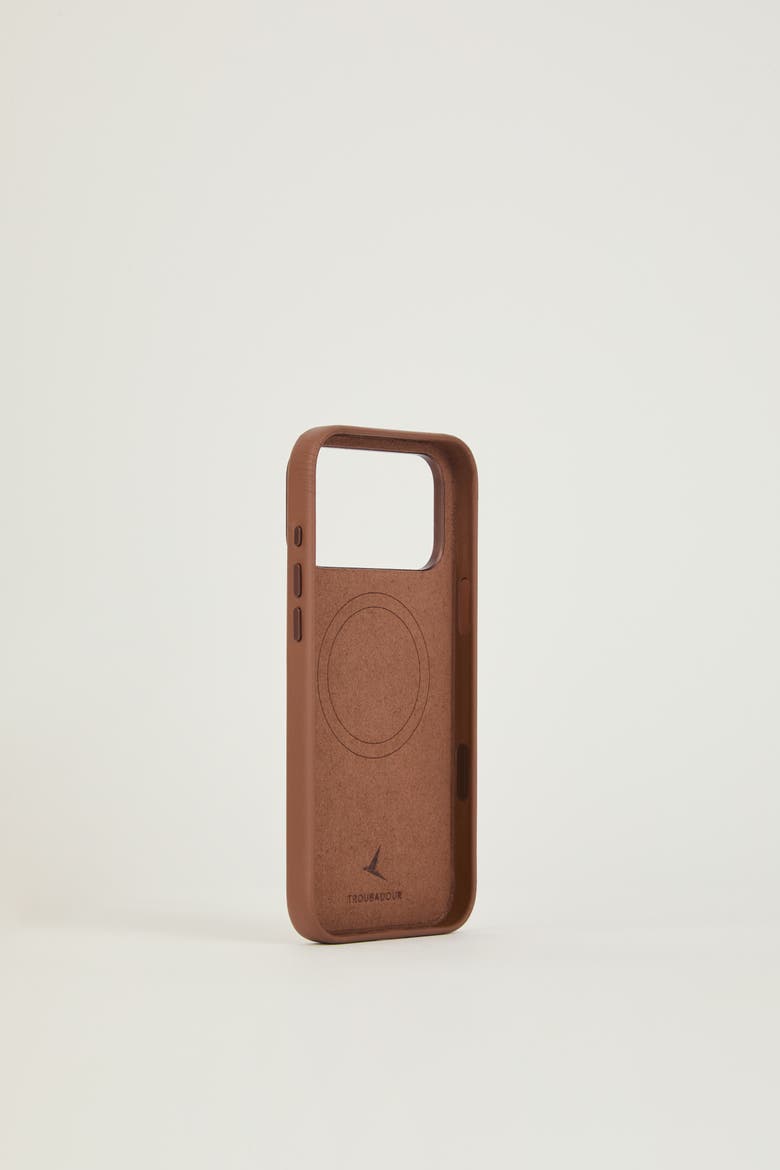 iPhone 18 Pro Max Leather Case, Alternate, color, Tan