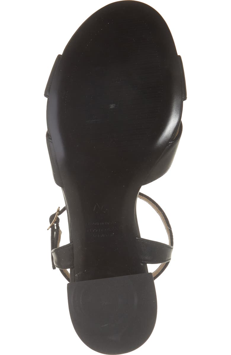 Stuart Weitzman Alyssa Ankle Strap Sandal, Alternate, color, Black