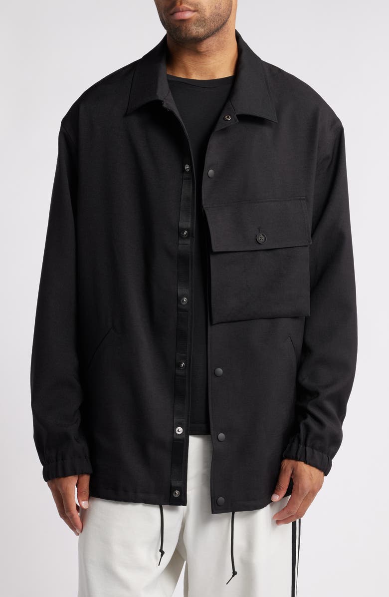 Y-3 Recycled Polyester Twill Coach's Jacket | Nordstrom