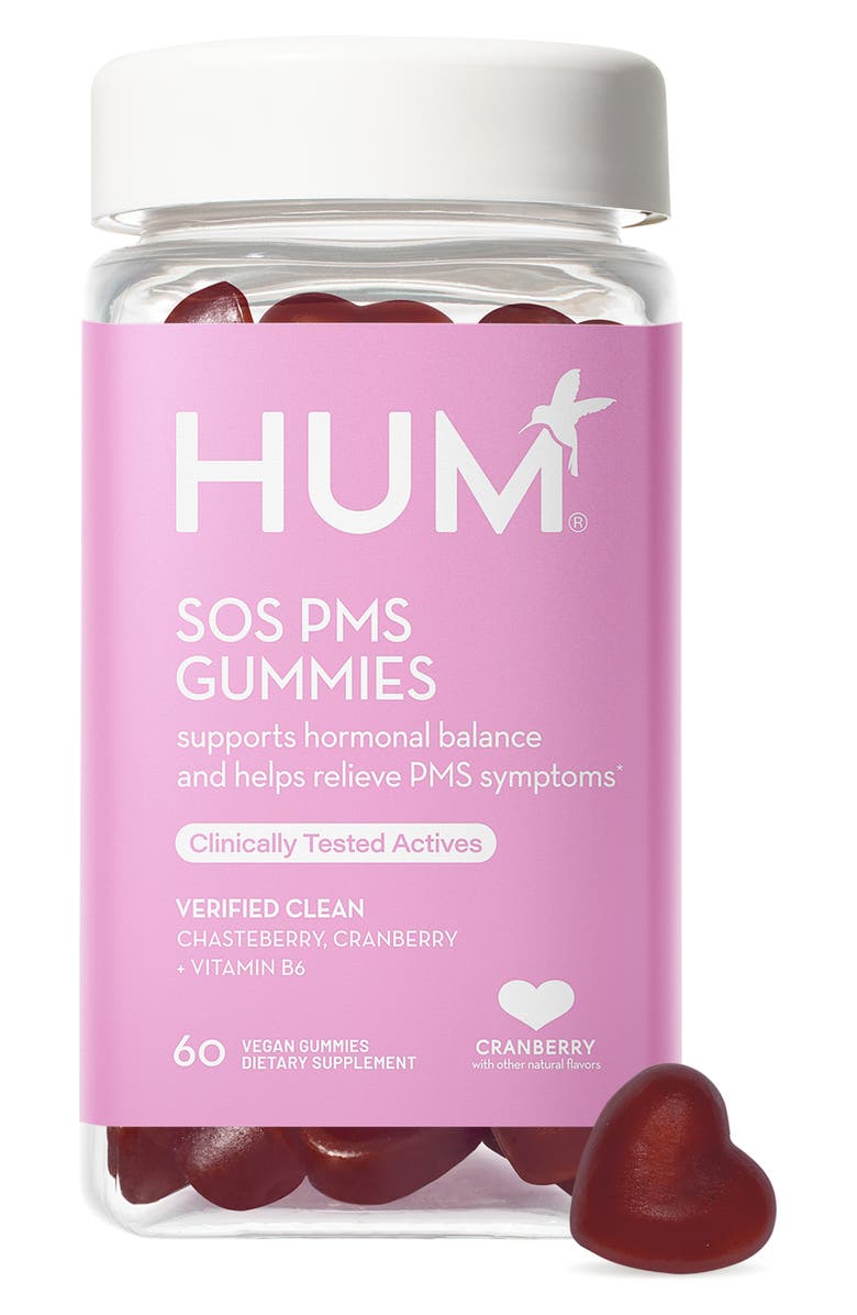 Hum Nutrition SOS PMS Gummies, Main, color, 