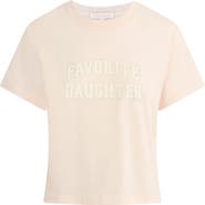 Favorite Daughter Cropped Collegiate Tee