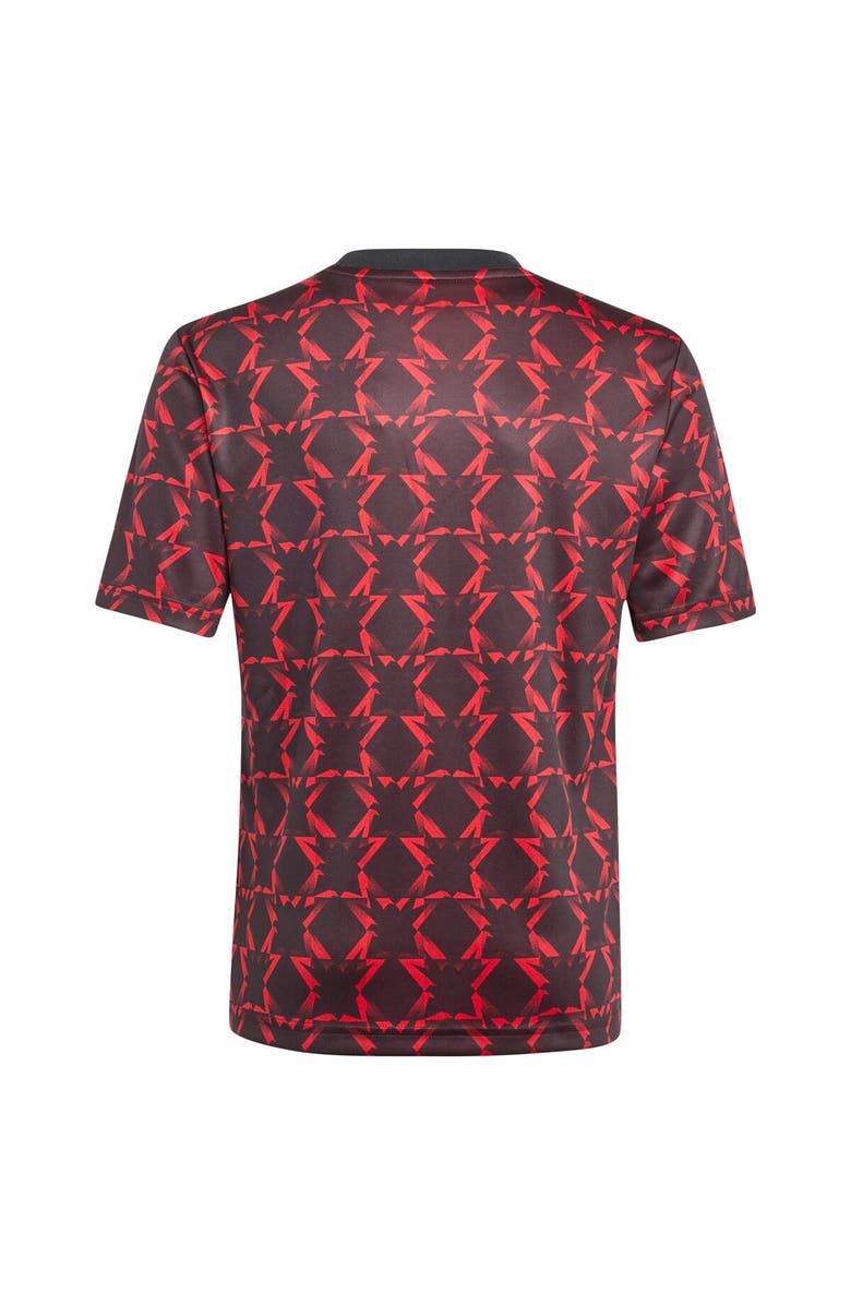 adidas Youth adidas Black Manchester United 2024/25 Pre-Match Top, Alternate, color, Black