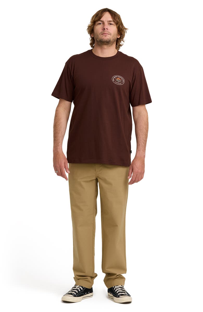 Billabong Sierras Adventure Division Organic Cotton Graphic T-Shirt, Alternate, color, Wine Multi