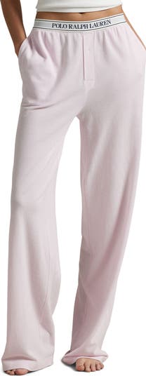 Polo Ralph Lauren Logo Waistband Cotton & Modal Pajama Pants