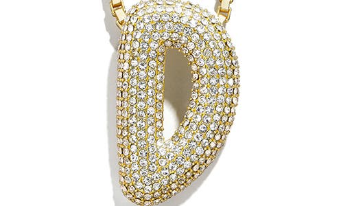 BAUBLEBAR BAUBLEBAR BUBBLE INITIAL PENDANT NECKLACE 