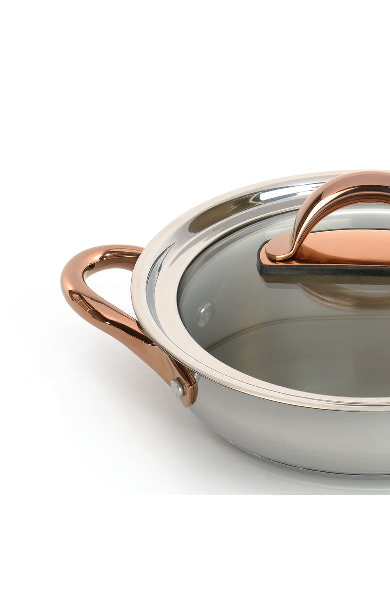 BergHOFF INTERNATIONAL Ouro Gold 10" Sauté Pan, Alternate, color, Silver