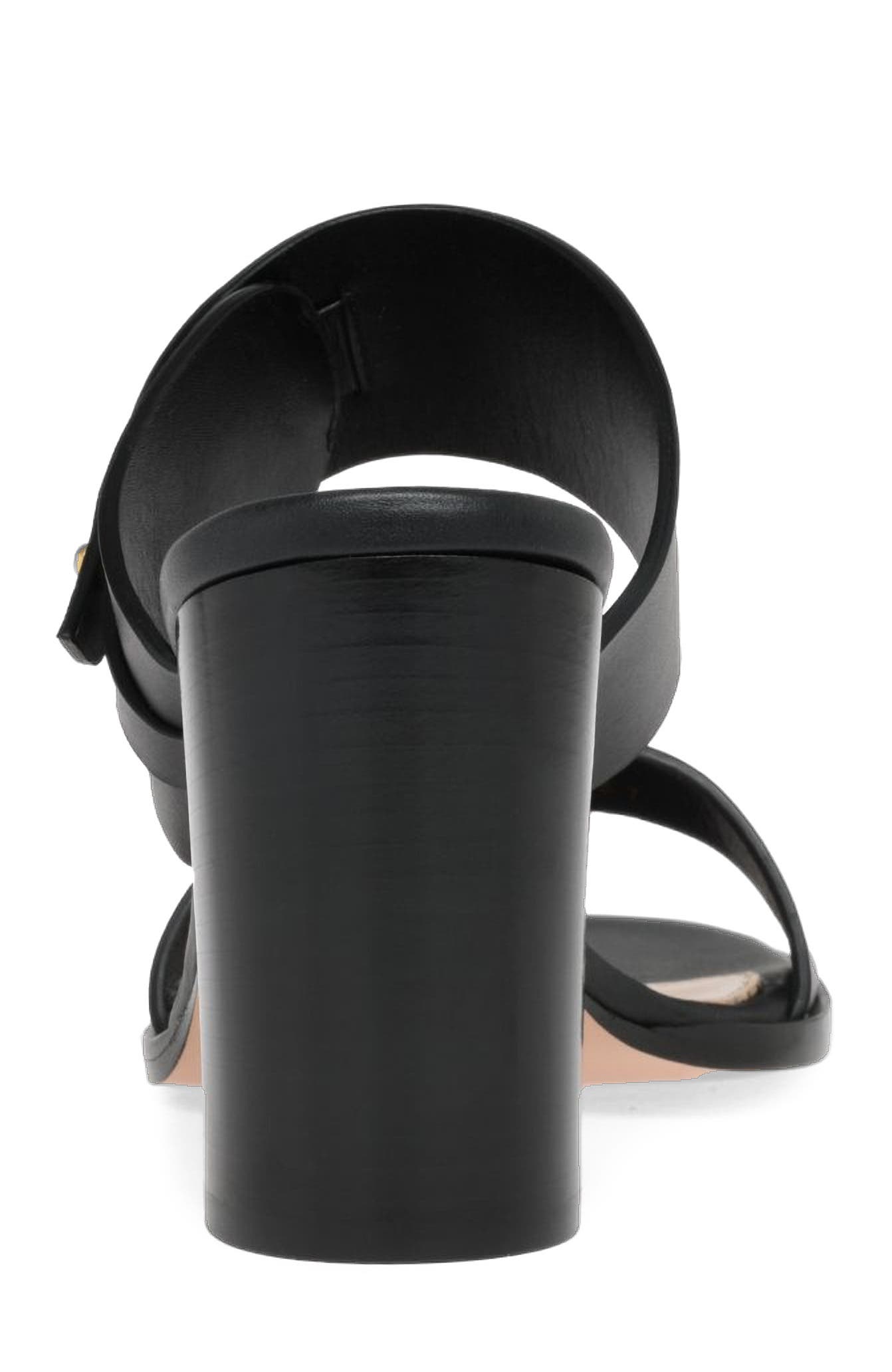 Granada Mule, Alternate, color, Black Calf Leather