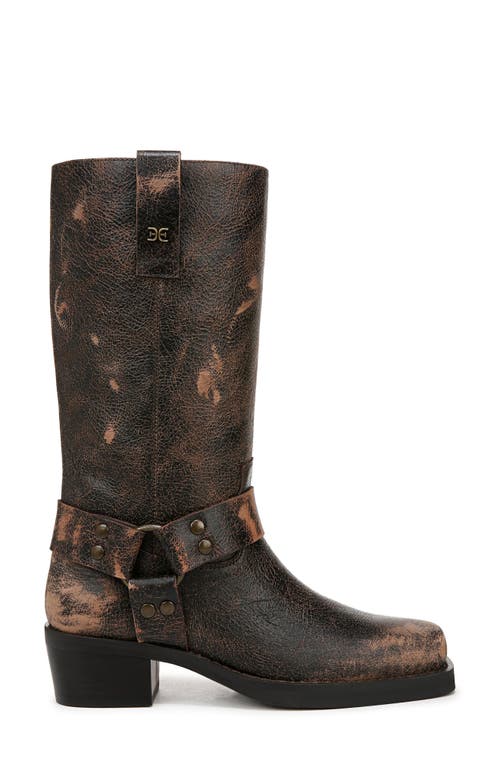Shop Sam Edelman Nova Moto Boot In Brown
