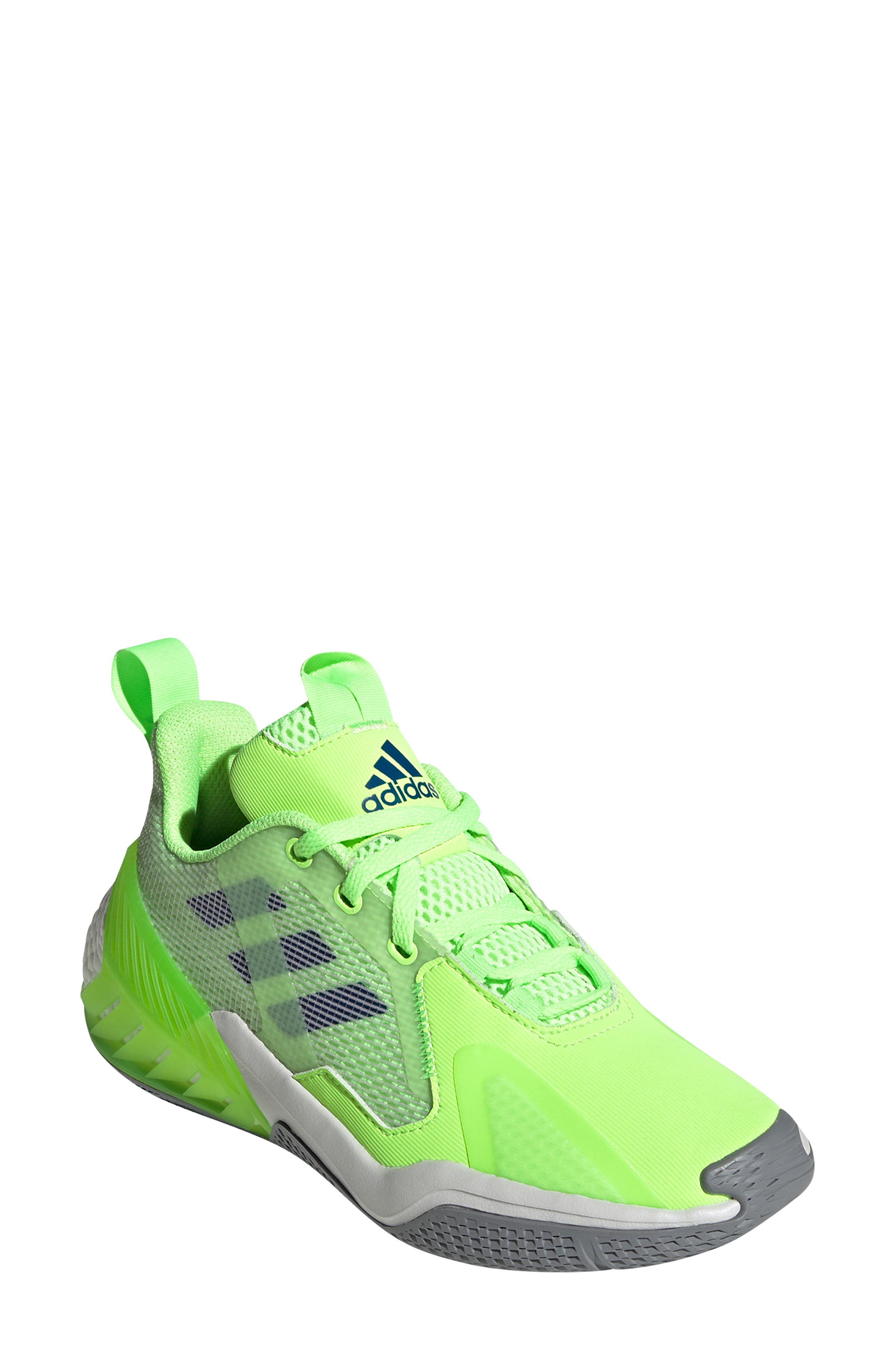 4uture One Running Shoe, Main, color, SIGNAL GREEN/ TEAM ROYAL BLUE