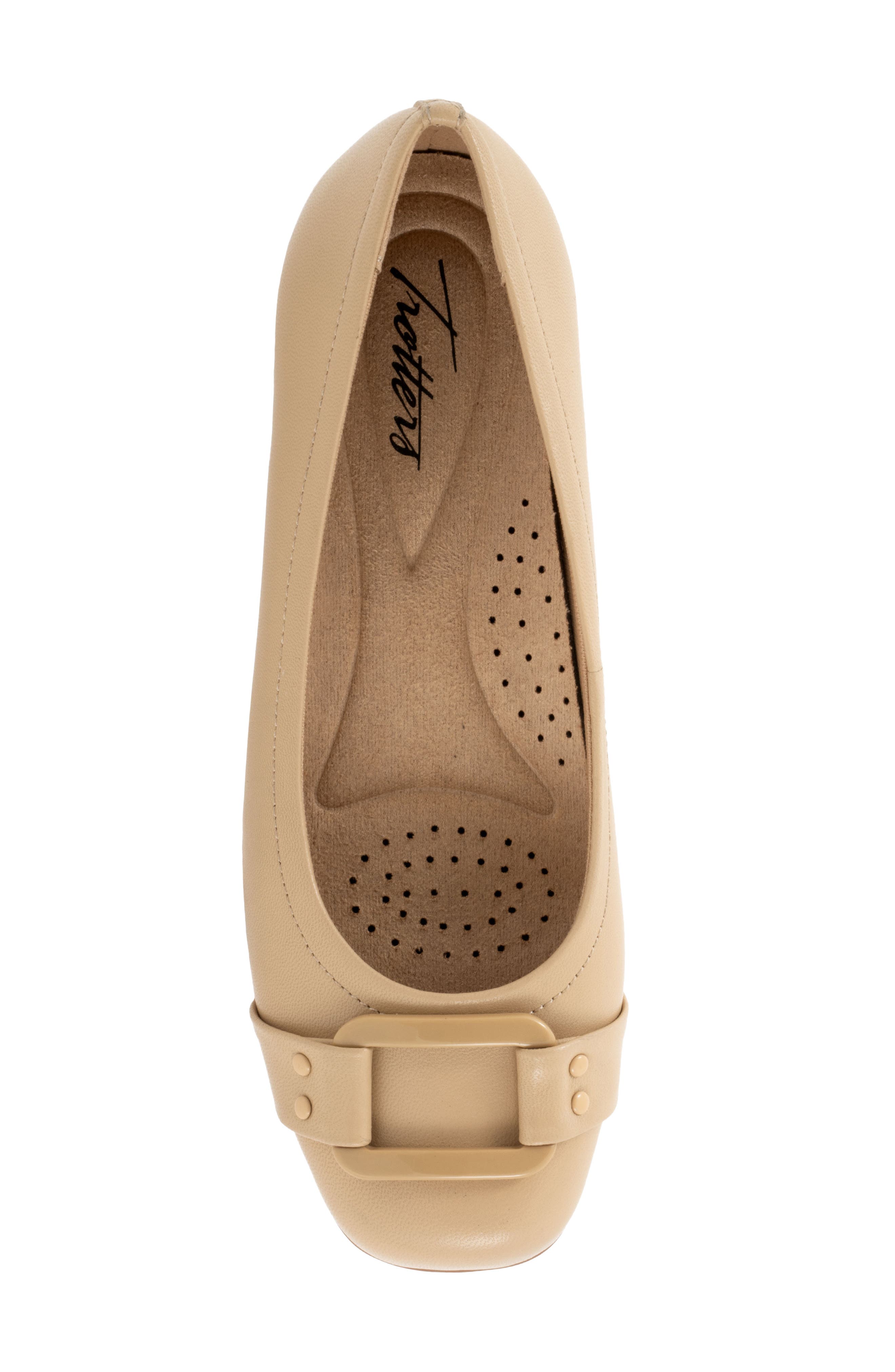 Sizzle Signature Flat - Multiple Widths Available, Alternate, color, BEIGE