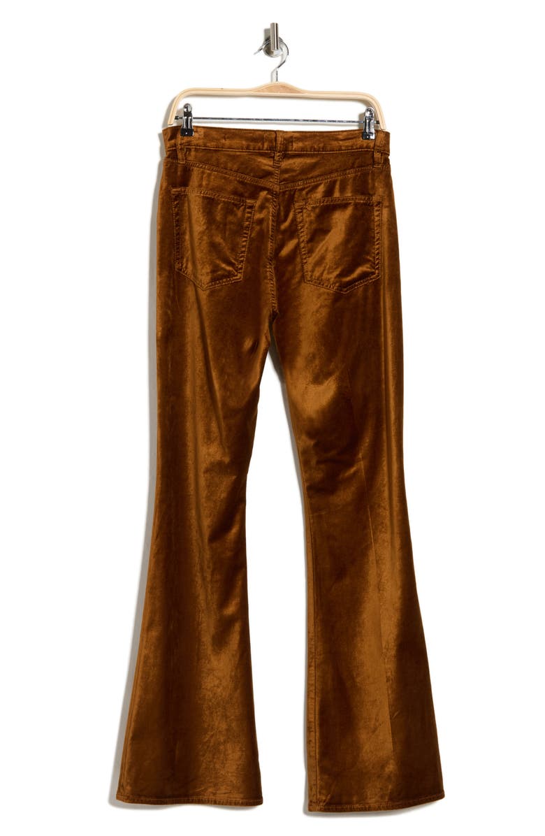 FRAME Le High Waist Flare Leg Velvet Pants, Alternate, color,