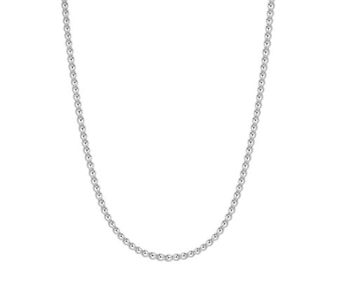 Sterling Silver Beaded Necklace