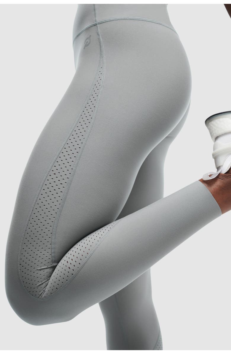 Peloton Cadent Laser Perforated Legging, Alternate, color, Sage Green