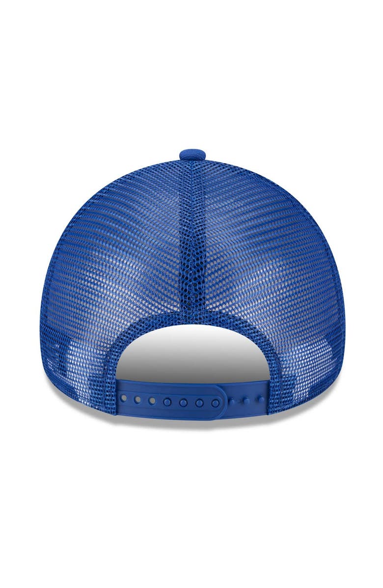 New Era Men's New Era Royal Kansas City Royals 2025 Big League Chew A-Frame 9FORTY Adjustable Trucker Hat, Alternate, color, Royal