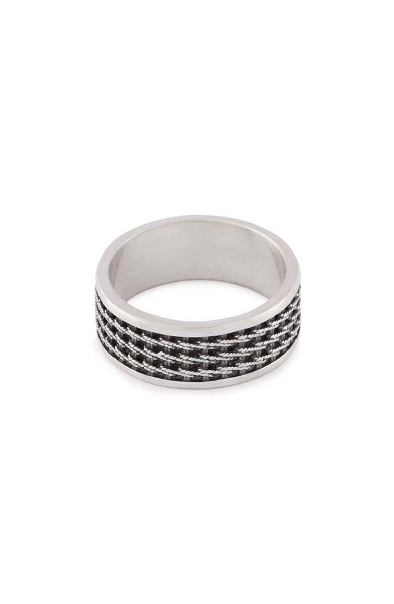 Serge DeNimes Silver Kusari Ring, Main, color, 