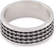 Serge DeNimes Silver Kusari Ring