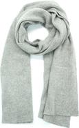 Portolano Cashmere Ribbed Wrap Scarf