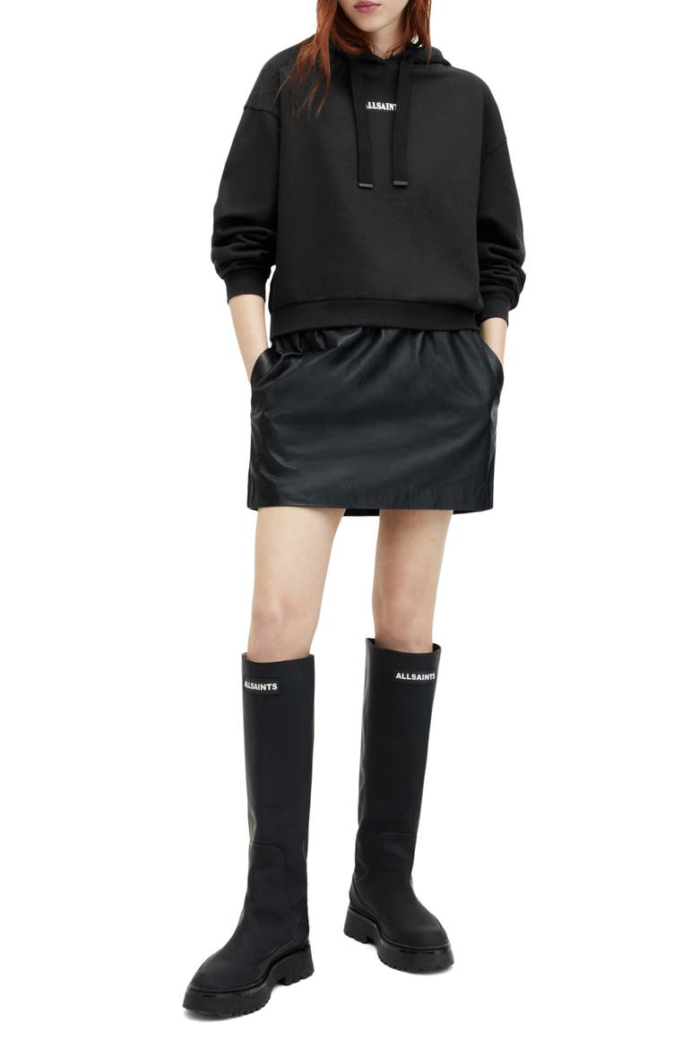 Fortuna Pippa Hoodie, Alternate, color, BLACK