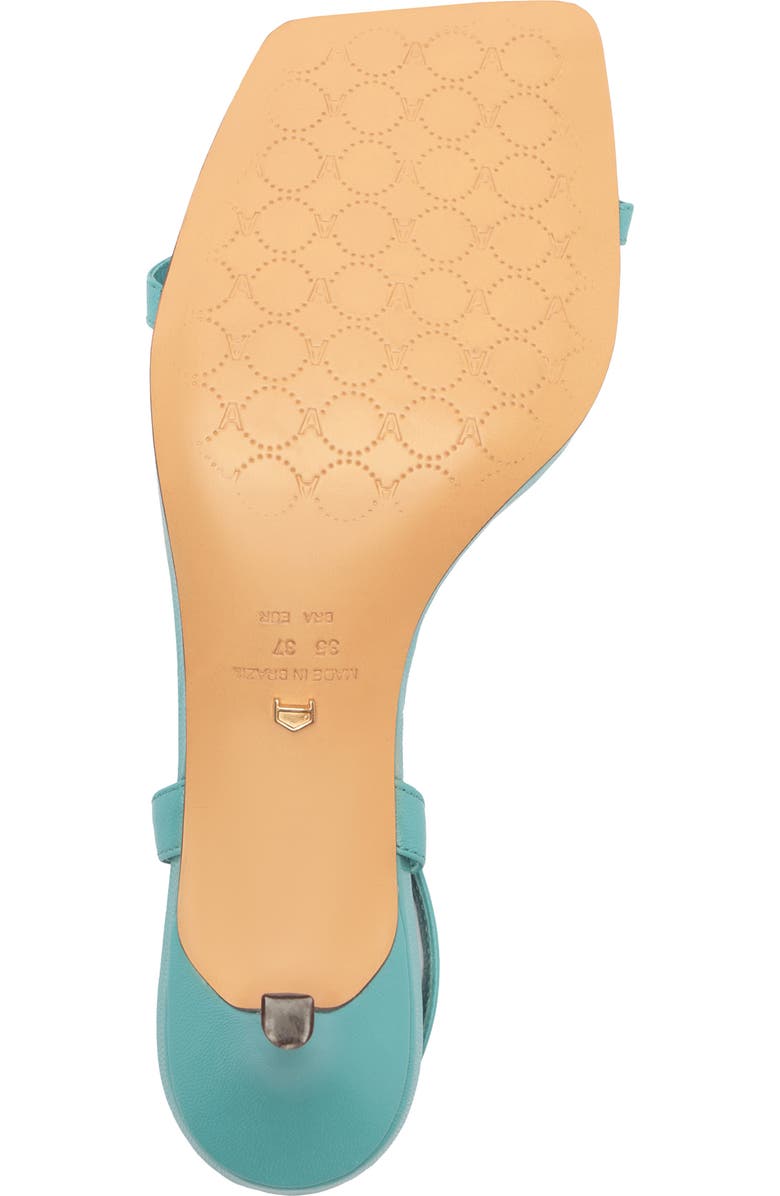 Arezzo Sofia Ankle Strap Sandal, Alternate, color, Blue Bloom